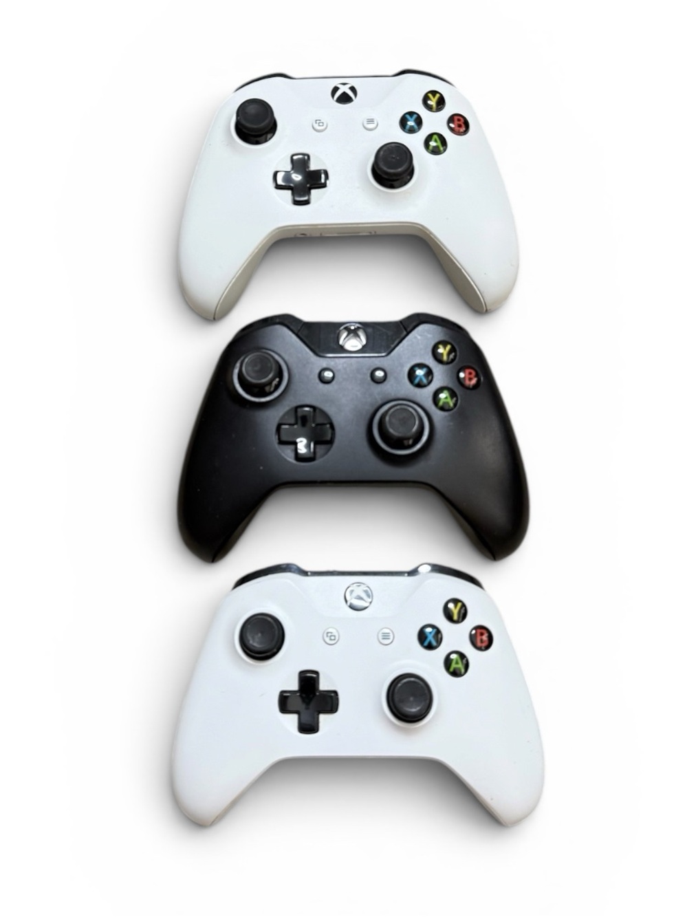 3 Untested Xbox One Controller Wireless Lot Bundle
